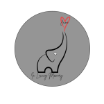 In Loving Memory Elephant logo_Ciricle with color_with details